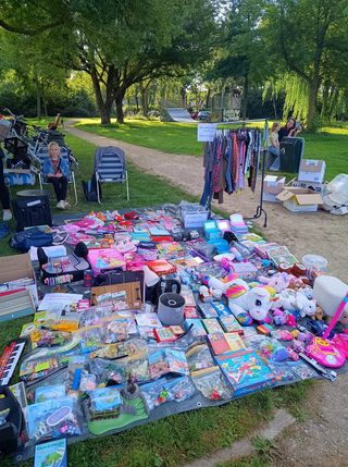 Kleedjesmarkt. foto: Sabine