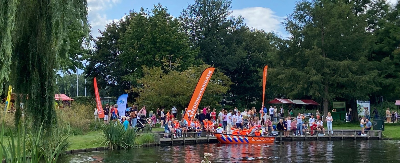 Ook op Zomerparkdag: de&nbsp;Reddingsbrigade