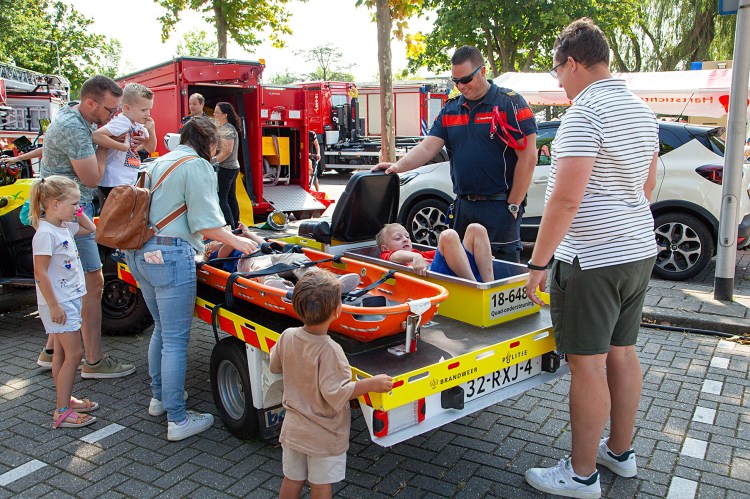 Even liggen bij de brandweer - foto: Cees van Meerten/FotoExpressie