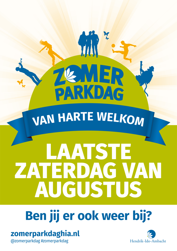 Van harte welkom op de Zomerparkdag!