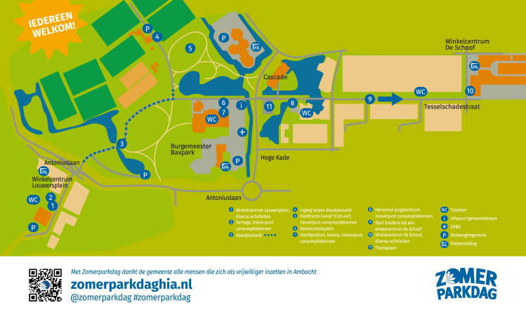 Plattegrond Zomerparkdag 2025