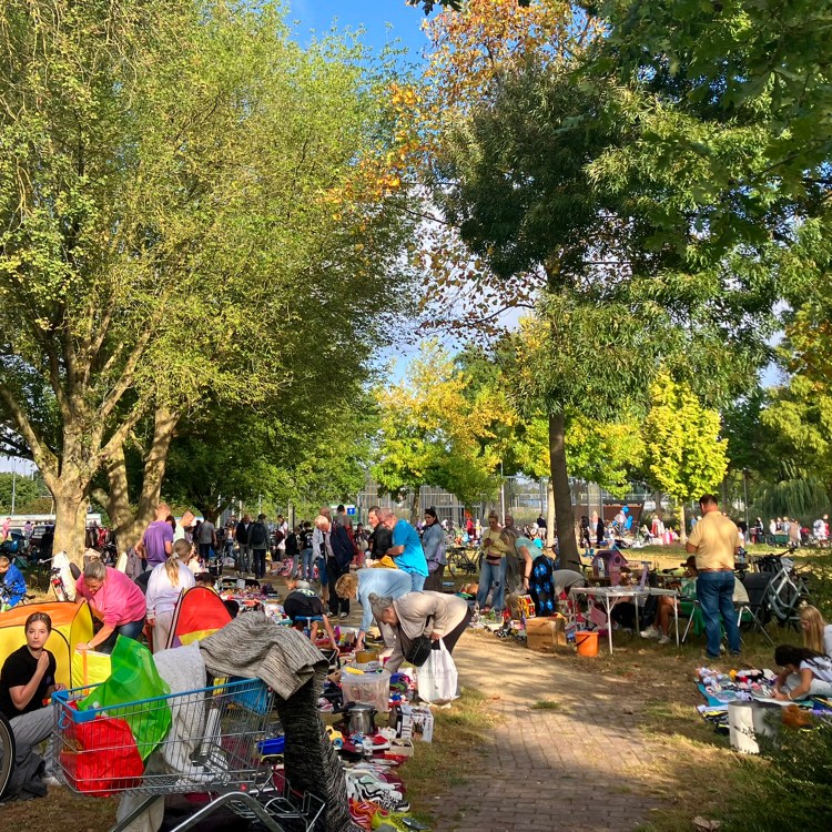 Ieder jaar een feestelijk succes: de Kleedjesmarkt!