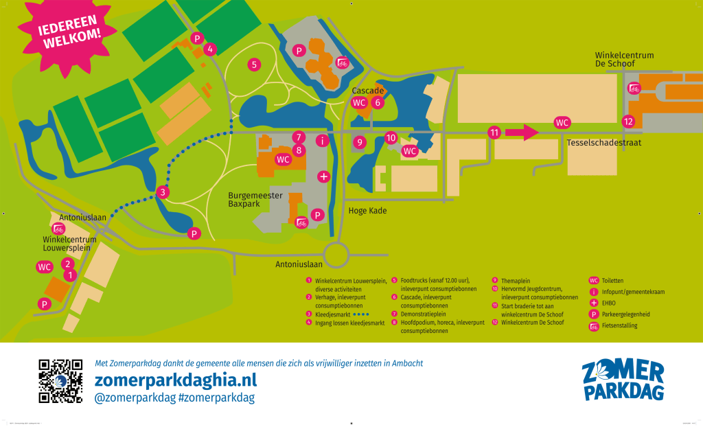 Plattegrond Zomerparkdag 2026